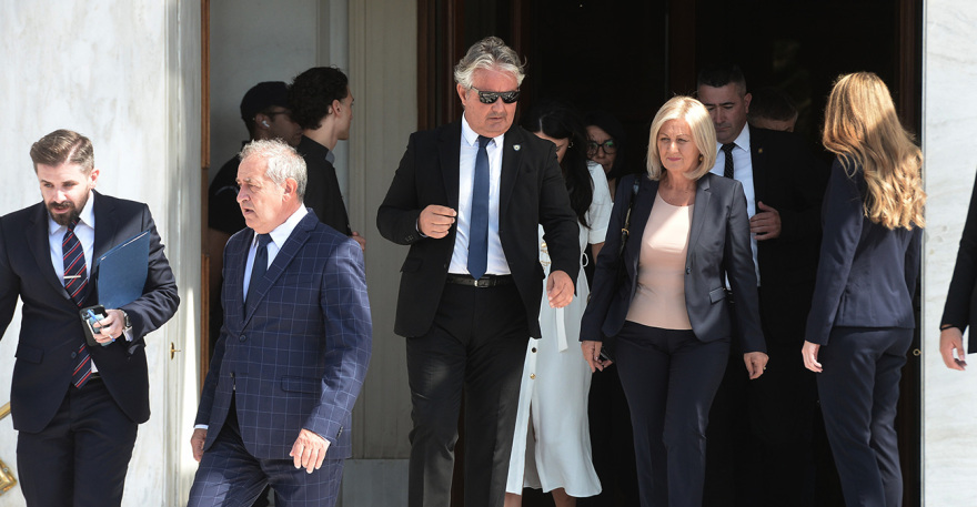 Μητσοτάκης: Σε συνάντηση με την πρόεδρο της Βοσνίας - Το βράδυ παρουσία Ζελένσκι το βαλκανικό δείπνο 