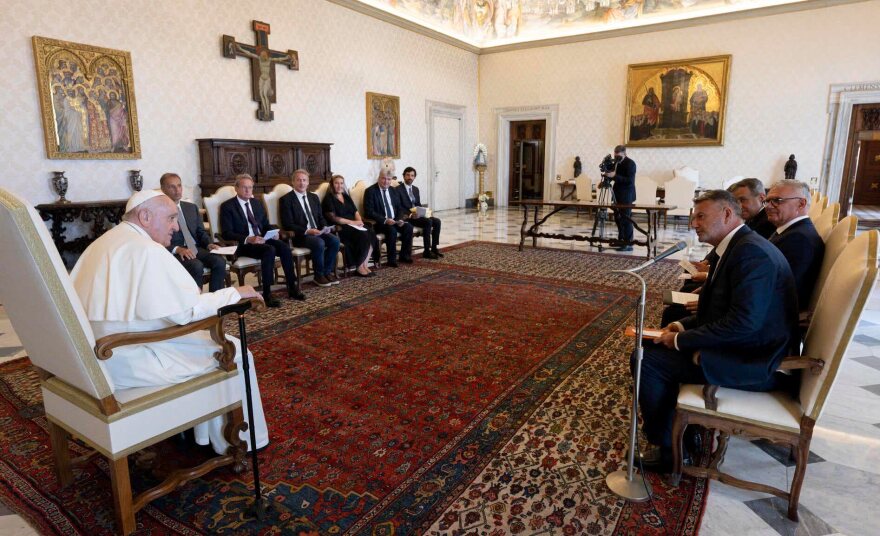 Βατικανό: Ο Πάπας Φραγκίσκος συναντήθηκε με Ευρωπαίους δικηγόρους για το κράτος δικαίου