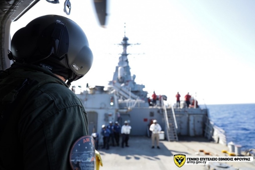 Εντυπωσιακές εικόνες από την κοινή αεροναυτική άσκηση Κύπρου – ΗΠΑ – Δείτε βίντεο