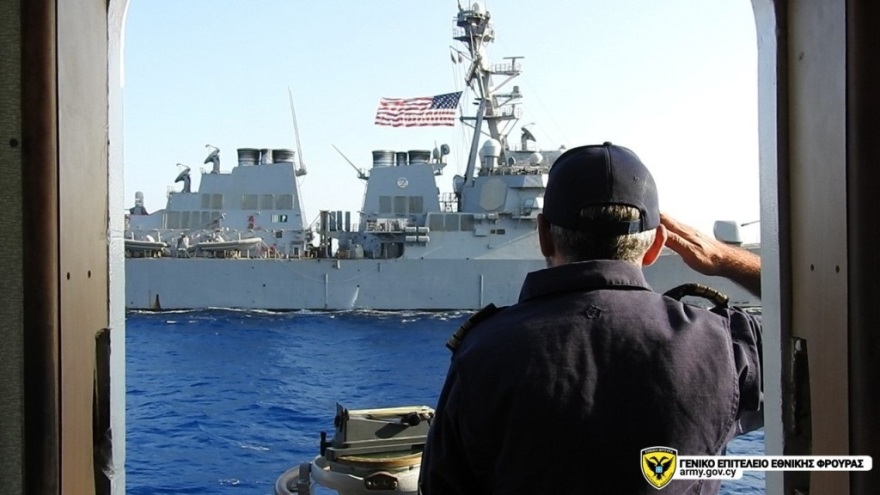 Εντυπωσιακές εικόνες από την κοινή αεροναυτική άσκηση Κύπρου – ΗΠΑ – Δείτε βίντεο