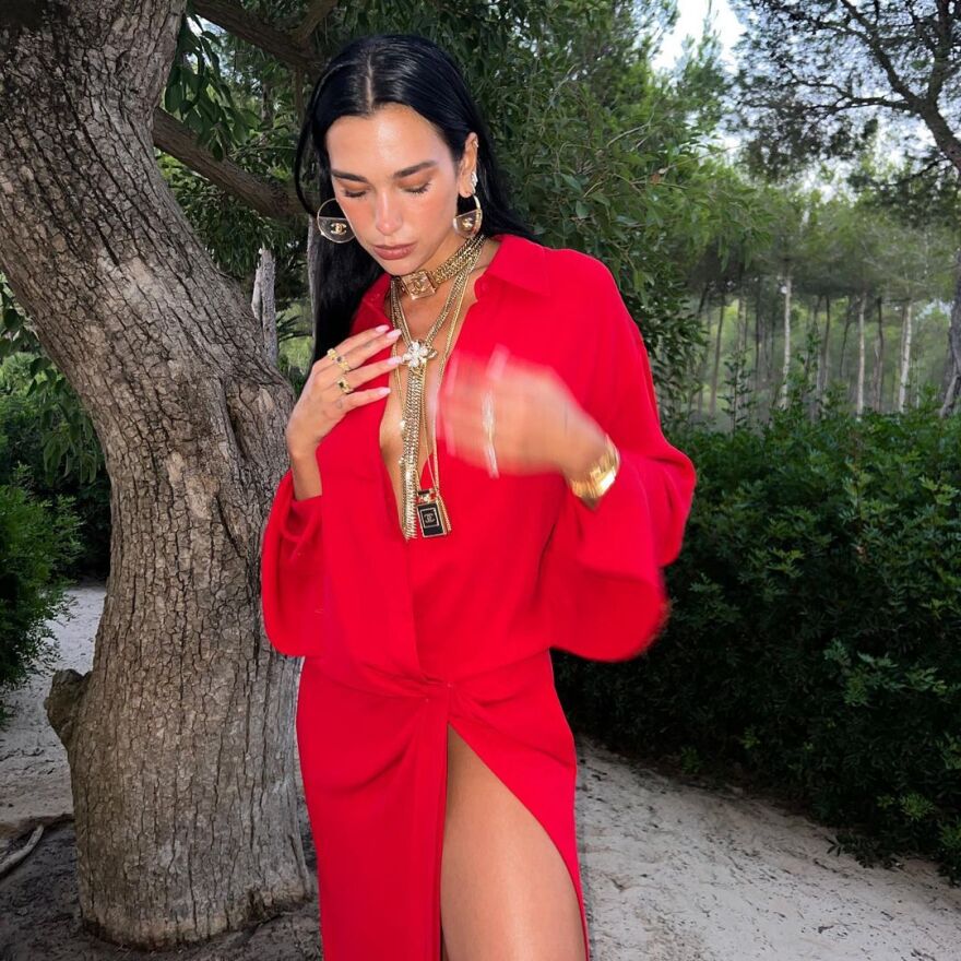 Φωτογραφίες: Η Ντούα Λίπα γιόρτασε τα γενέθλιά της με τον Ρομέν Γαβράς 