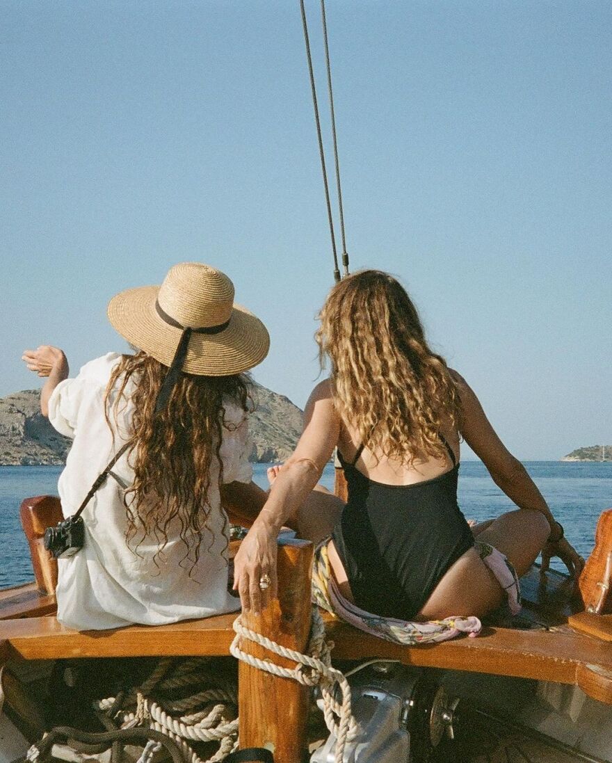 Μαρίζα Τομέι: Αναπολεί τις διακοπές της στην Ύδρα