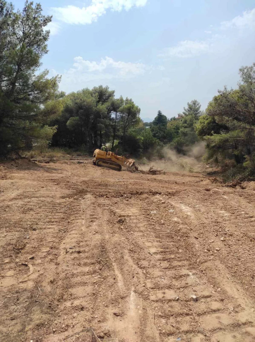 Φωτιά στην Πάρνηθα: Έργα για την ενίσχυση των αντιπυρικών ζωνών - Δείτε βίντεο