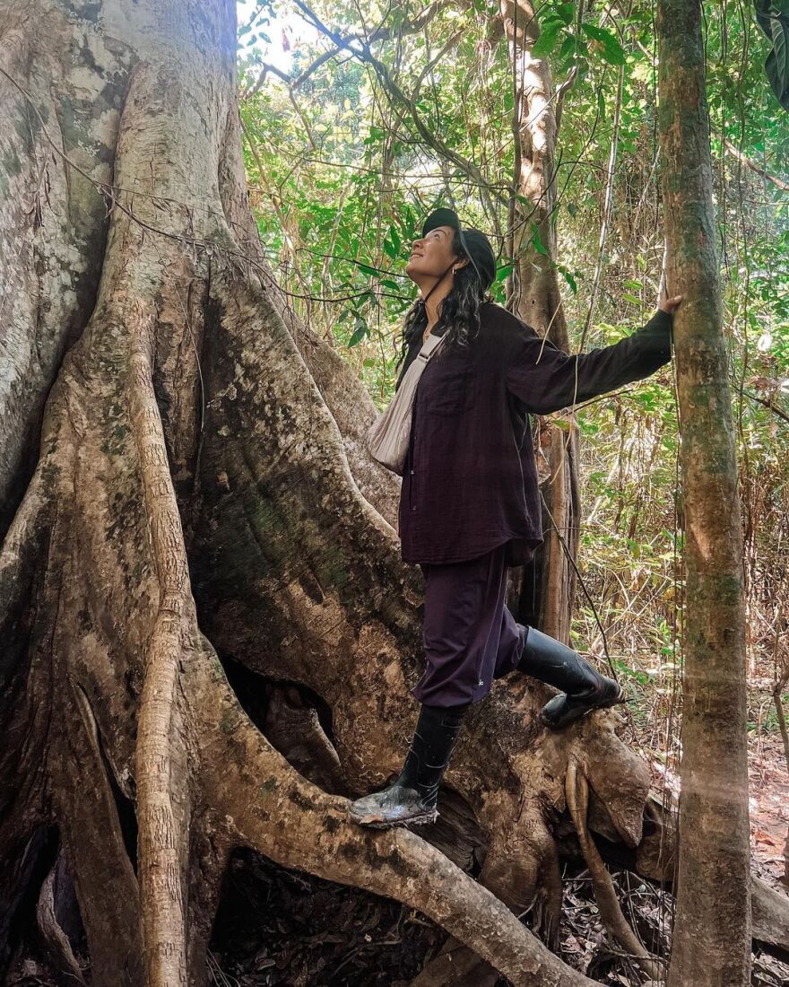 Ευγενία Σαμαρά: Ψάρεψε πιράνχας στον Αμαζόνιο