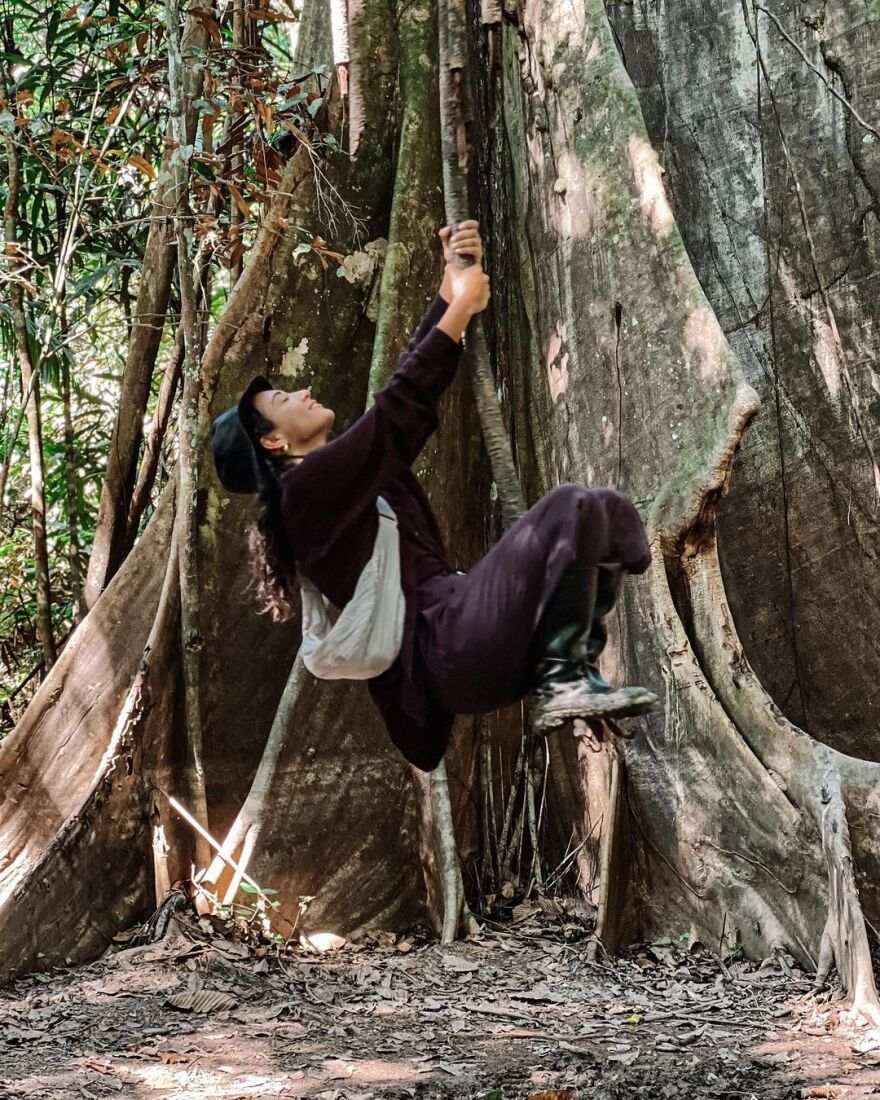 Ευγενία Σαμαρά: Ψάρεψε πιράνχας στον Αμαζόνιο