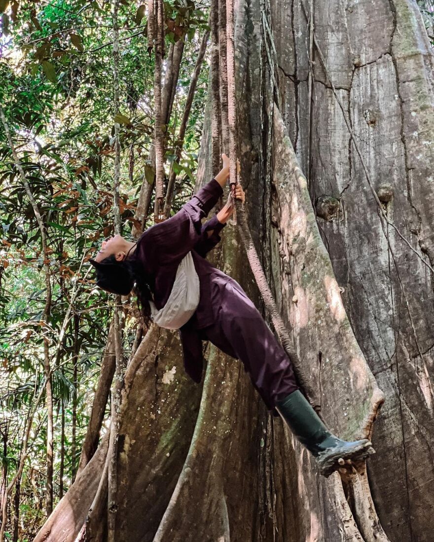 Ευγενία Σαμαρά: Ψάρεψε πιράνχας στον Αμαζόνιο