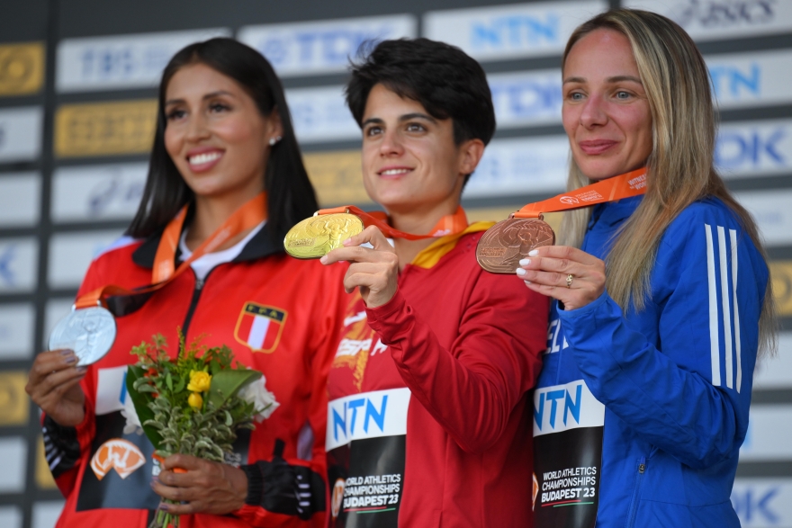 Αντιγόνη Ντρισμπιώτη: Η απονομή του χάλκινου μεταλλίου - Δείτε βίντεο και φωτογραφίες 