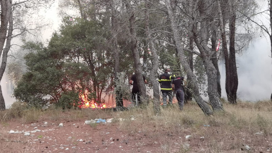 Φωτιά στην Πάρνηθα: Αναζωπυρώσεις σε διάσπαρτες εστίες - Δείτε βίντεο και φωτογραφίες