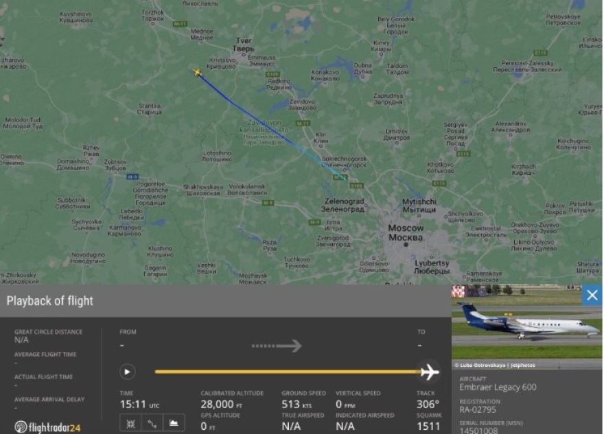 Γεβγκένι Πριγκόζιν: Τα τελευταία 33 λεπτά της ζώης του - Η πτήση έχασε απότομα ύψος, σε μεγάλη ακτίνα τα συντρίμμια