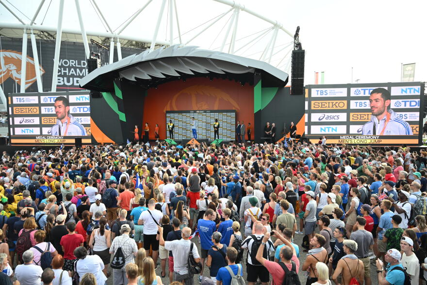 Παγκόσμιο πρωτάθλημα στίβου: Ο Μίλτος Τεντόγλου με το χρυσό μετάλλιο στο στήθος! - Δείτε βίντεο 