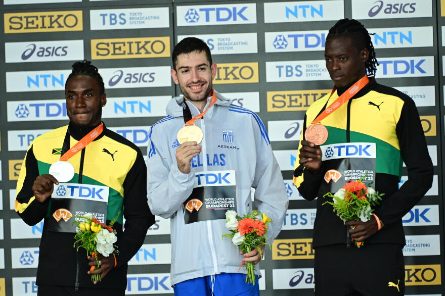 Παγκόσμιο πρωτάθλημα στίβου: Ο Μίλτος Τεντόγλου με το χρυσό μετάλλιο στο στήθος! - Δείτε βίντεο 