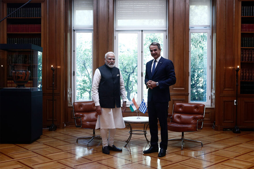 Με τον Ινδό πρωθυπουργό συναντάται ο Μητσοτάκης - Στην Αθήνα και Ινδοί επιχειρηματίες 