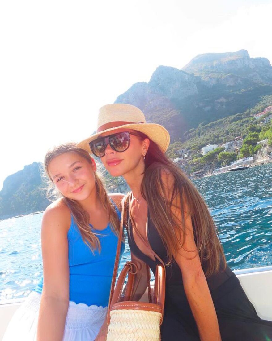 Ντέιβιντ Μπέκαμ - Βικτόρια Μπέκαμ: Το φιλί τους στις καλοκαιρινές τους διακοπές