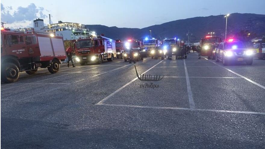 Φωτιά στην Άνδρο: Ενισχύθηκαν οι δυνάμεις - Μαίνεται το μέτωπο στο Βιτάλι