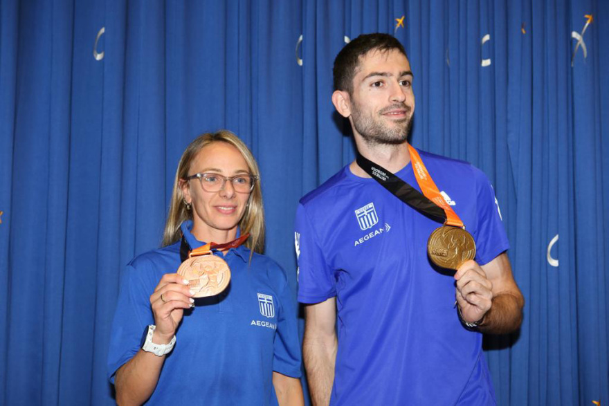 Στίβος: Τεντόγλου και Ντρισμπιώτη επέστρεψαν με τα μετάλλια τους από τη Βουδαπέστη