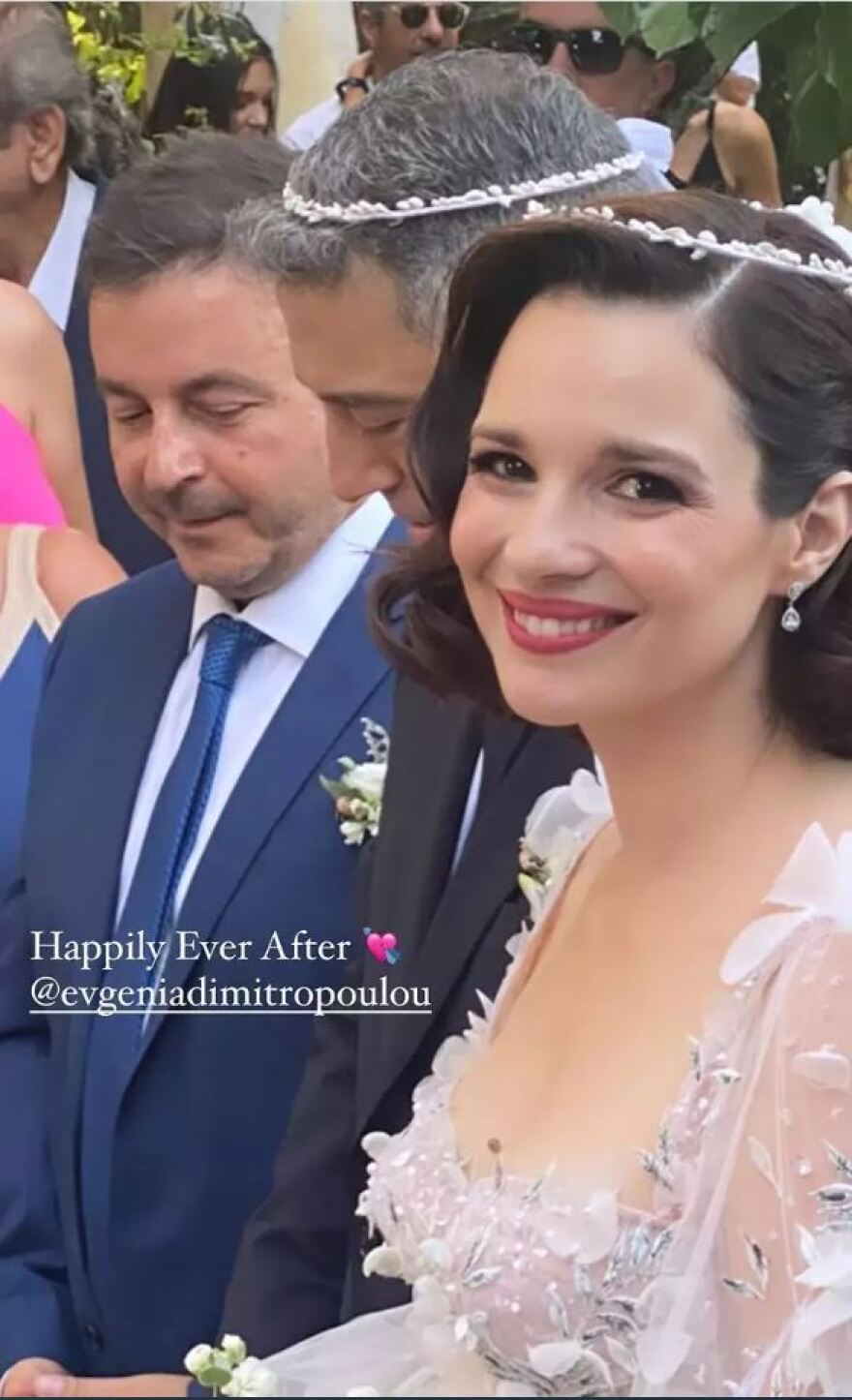 Ευγενία Δημητροπούλου: Παντρεύτηκε με θρησκευτικό γάμο η ηθοποιός
