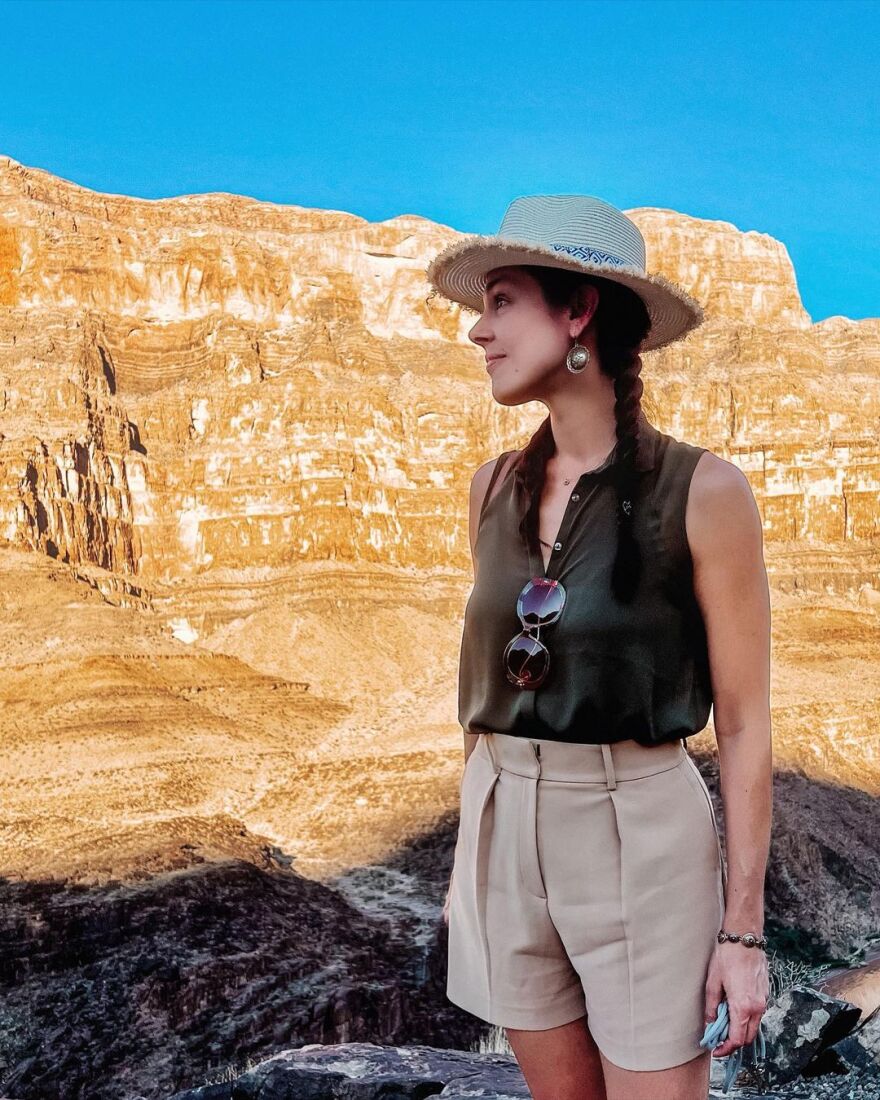 Ιωάννα Τριανταφυλλίδου: Στο Γκραντ Κάνιον της Αριζόνα η ηθοποιός