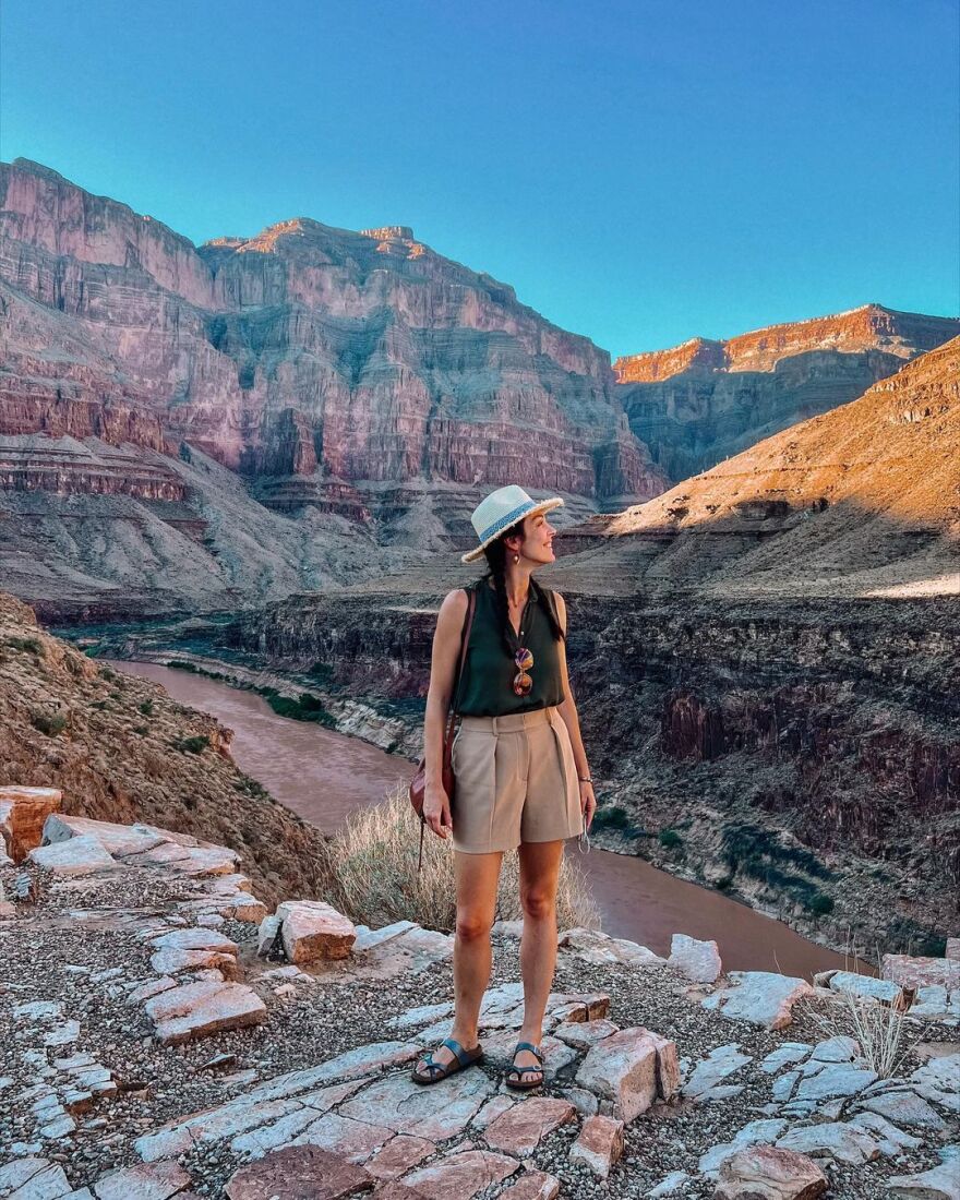 Ιωάννα Τριανταφυλλίδου: Στο Γκραντ Κάνιον της Αριζόνα η ηθοποιός
