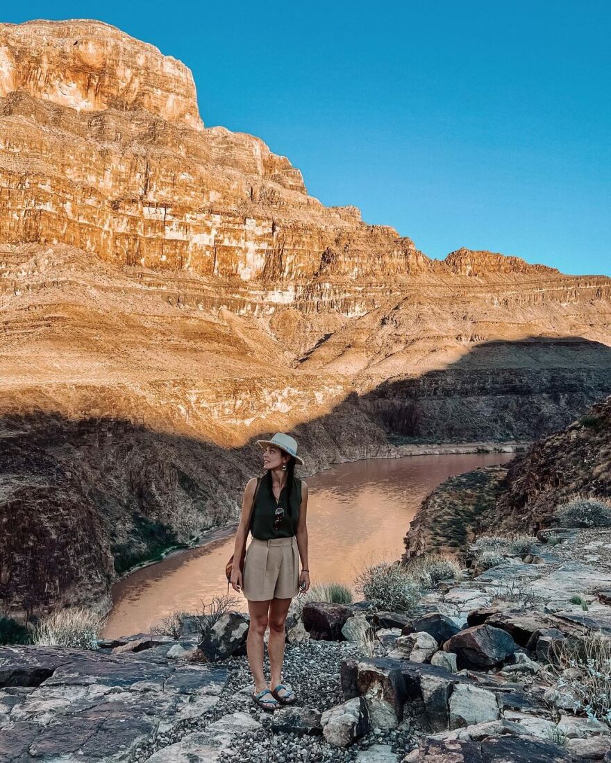 Ιωάννα Τριανταφυλλίδου: Στο Γκραντ Κάνιον της Αριζόνα η ηθοποιός