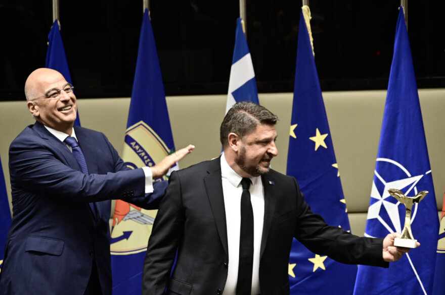 Νίκος Χαρδαλιάς: Σε εγκάρδιο κλίμα η τελετή αποχώρησης του ΥΦΕΘΑ - Δείτε φωτογραφίες