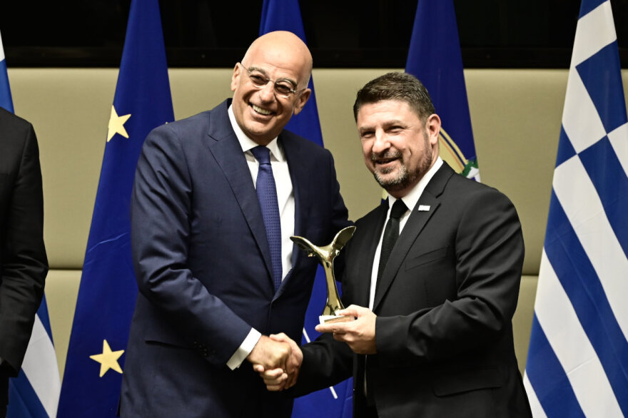 Νίκος Χαρδαλιάς: Σε εγκάρδιο κλίμα η τελετή αποχώρησης του ΥΦΕΘΑ - Δείτε φωτογραφίες