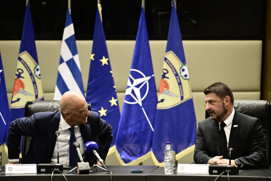 Νίκος Χαρδαλιάς: Σε εγκάρδιο κλίμα η τελετή αποχώρησης του ΥΦΕΘΑ - Δείτε φωτογραφίες