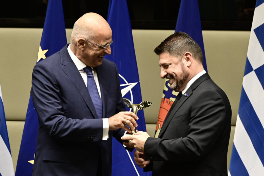 Νίκος Χαρδαλιάς: Σε εγκάρδιο κλίμα η τελετή αποχώρησης του ΥΦΕΘΑ - Δείτε φωτογραφίες