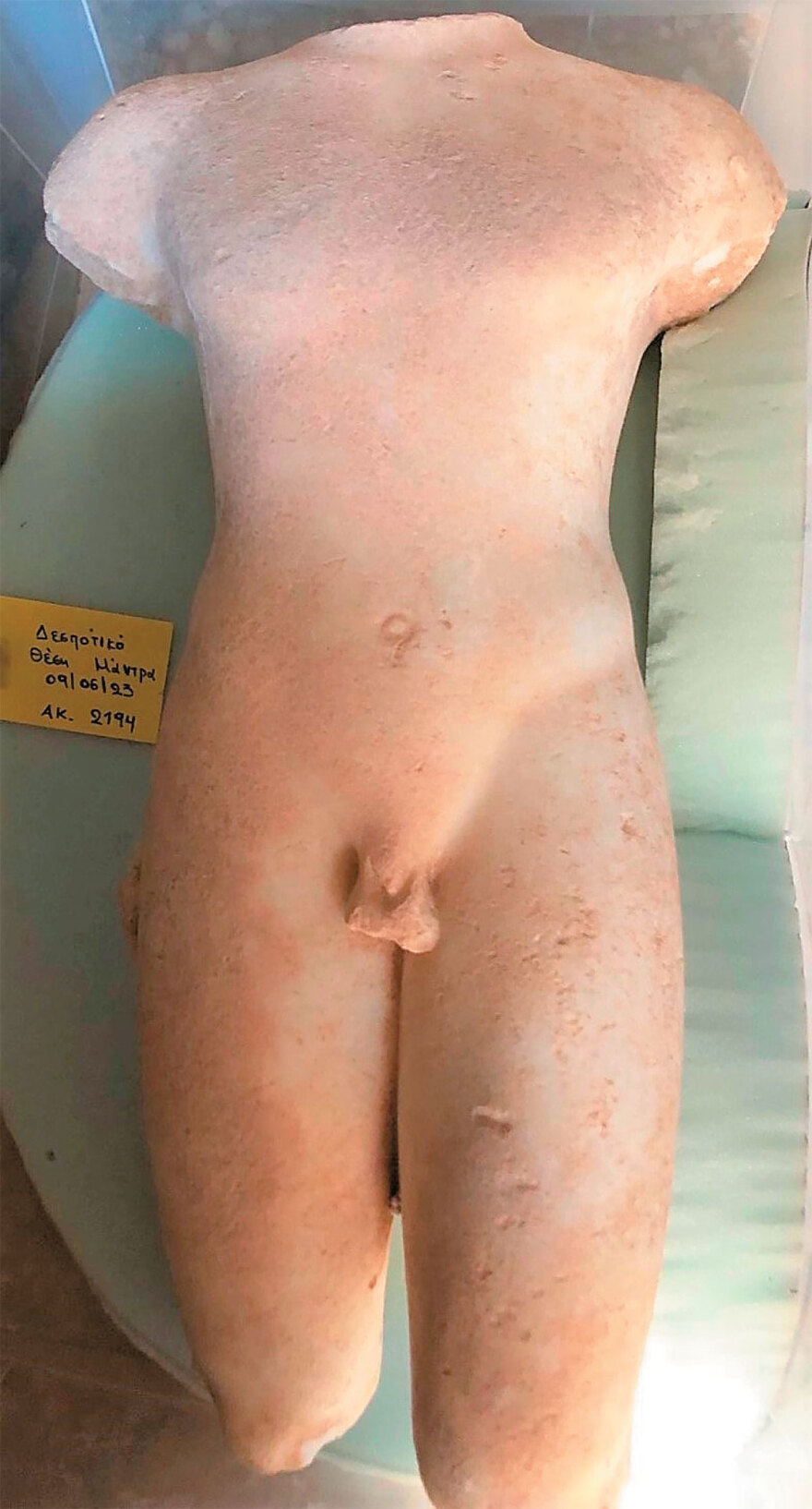 Δεσποτικό: Οι κούροι που βρέθηκαν αποκαλύπτουν τη σπουδαιότητα του μικρού νησιού