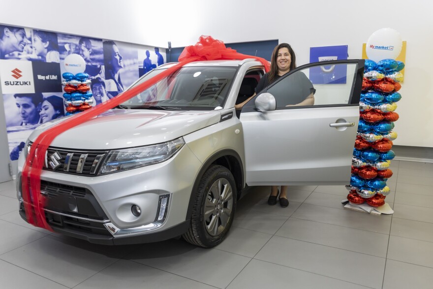 «Οδήγησε την τύχη της» και κέρδισε ένα αυτοκίνητο