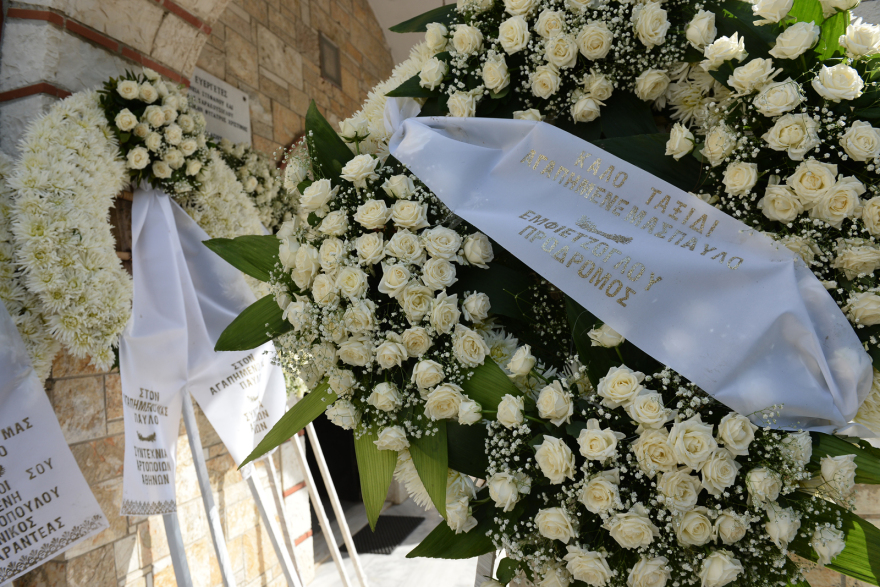 Παύλος Δημητριάδης: Συγγενείς και φίλοι είπαν το τελευταίο «αντίο» - Δείτε φωτογραφίες