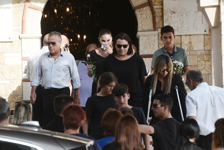 Παύλος Δημητριάδης: Συγγενείς και φίλοι είπαν το τελευταίο «αντίο» - Δείτε φωτογραφίες