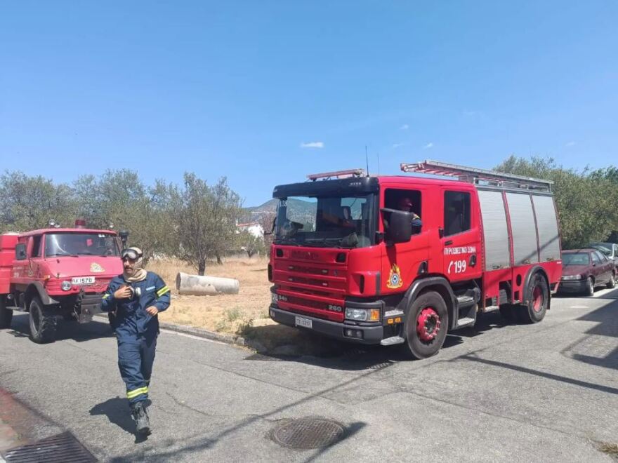 Φωτιά στη Μαγνησία: Μήνυμα από το 112 στην περιοχή Άσπρες Πεταλούδες - Δείτε φωτογραφίες