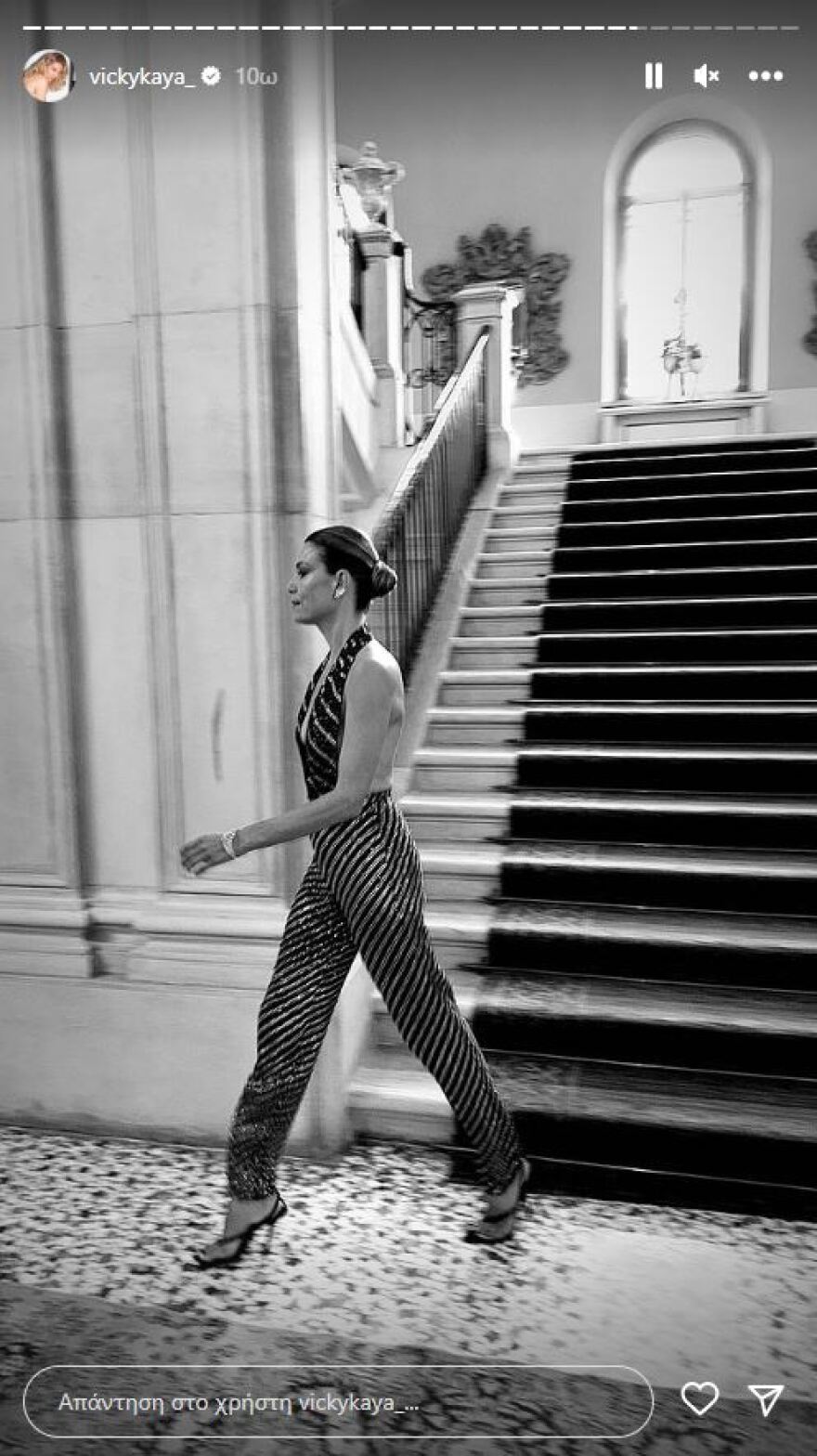 Βίκυ Καγιά: Φωτογραφίες από την εμφάνισή της στο Φεστιβάλ Κινηματογράφου Βενετίας