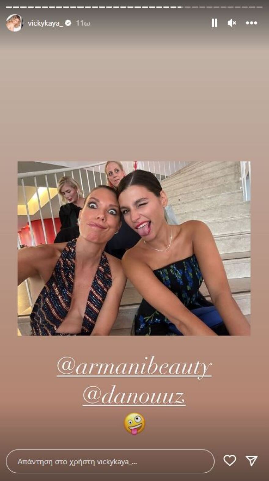 Βίκυ Καγιά: Φωτογραφίες από την εμφάνισή της στο Φεστιβάλ Κινηματογράφου Βενετίας