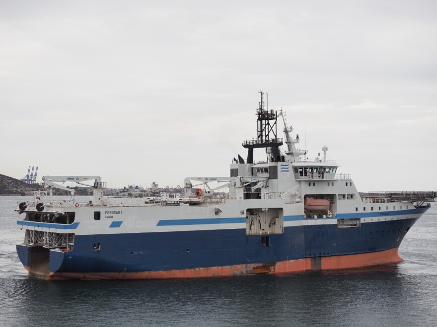  Στον Ναύσταθμο Σαλαμίνας κατέπλευσε το Πλοίο Γενικής Υποστήριξης «PERSEAS I»