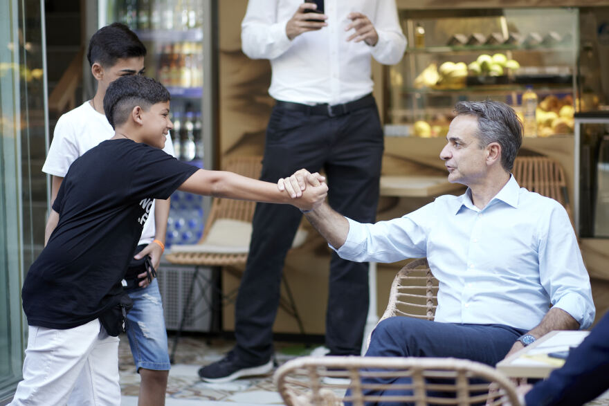 Ο Μητσοτάκης στην παρουσίαση του ψηφοδελτίου του Χατζημάρκου: Άφησε το αποτύπωμά του σε όλο το νότιο Αιγαίο