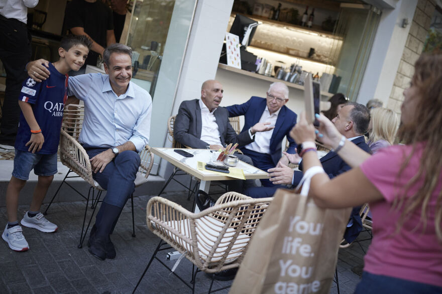 Ο Μητσοτάκης στην παρουσίαση του ψηφοδελτίου του Χατζημάρκου: Άφησε το αποτύπωμά του σε όλο το νότιο Αιγαίο