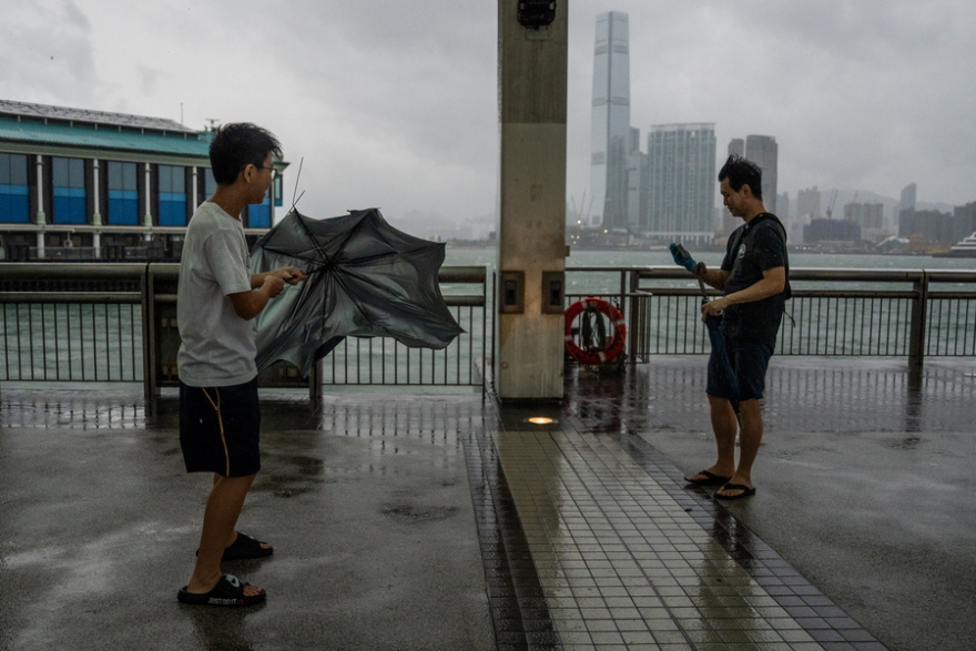 Κίνα: Συναγερμός σε Χονγκ Κονγκ και Σεντζέν για τον «σούπερ τυφώνα» Σάολα 