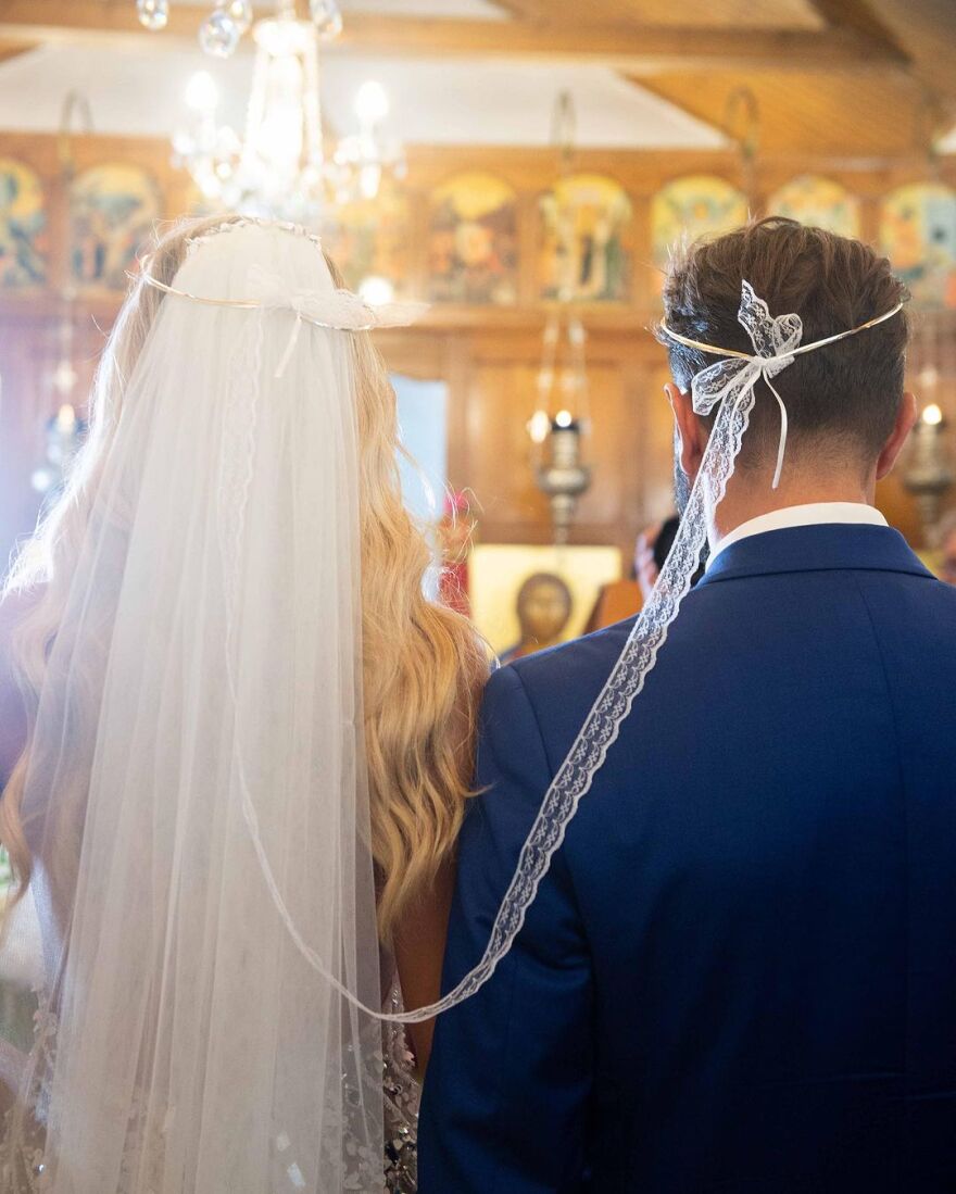 Ηλίας Βρεττός - Αναστασία Δεληγιάννη: Πρώτη επέτειος για το ζευγάρι - Οι αδημοσίευτες φωτογραφίες από τον γάμο τους
