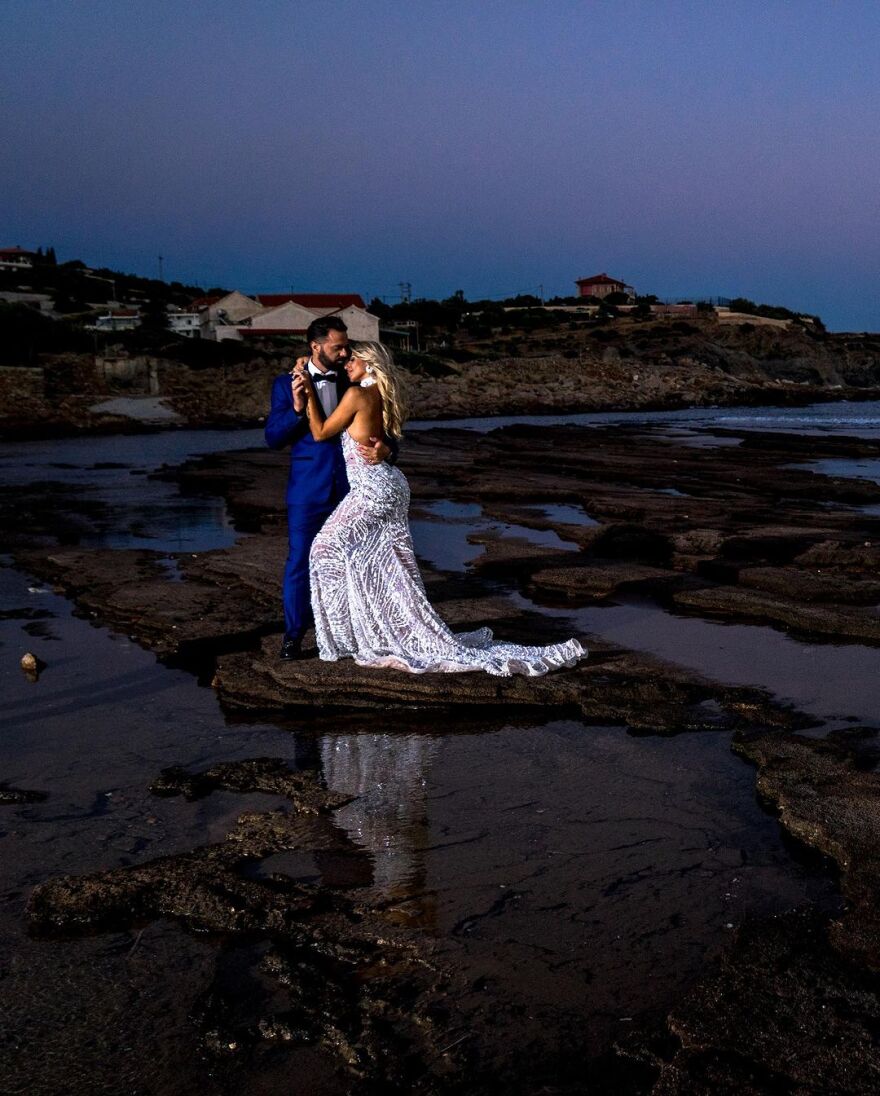 Ηλίας Βρεττός - Αναστασία Δεληγιάννη: Πρώτη επέτειος για το ζευγάρι - Οι αδημοσίευτες φωτογραφίες από τον γάμο τους