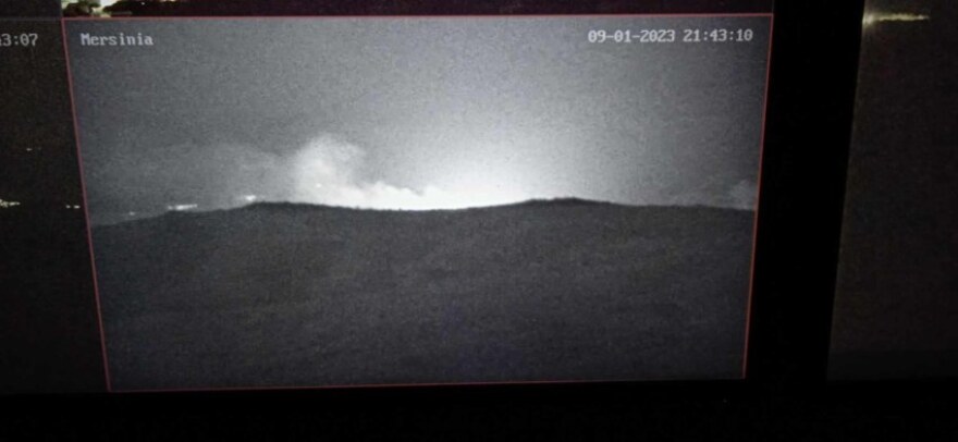 Πυρκαγιά σε αγροτοδασική έκταση στο Δελφίνι Χίου