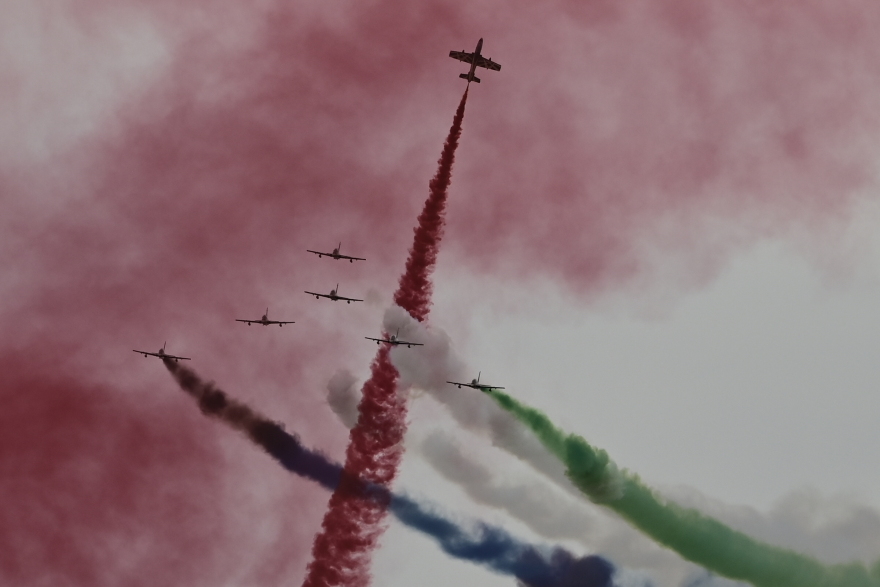 Athens Flying Week: Φανταστικές φωτογραφίες από τις τελευταίες πρόβες - Σήμερα και αύριο το υπερθέαμα στην Τανάγρα