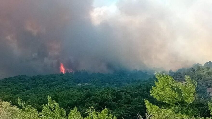 Φωτιά στον Έβρο: Μήνυμα από το 112 στη Λευκίμμη - «Παραμείνετε σε ετοιμότητα»