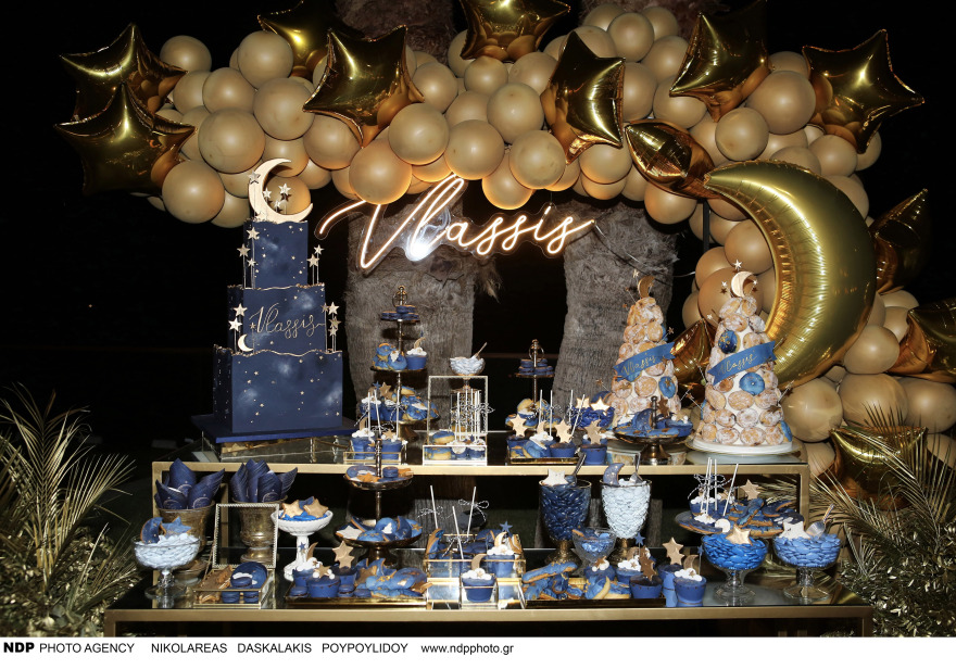 Κωνσταντίνα Σπυροπούλου-Βασίλης Σταθοκωστόπουλος: Νέες φωτογραφίες από τη βάφτιση του γιου τους