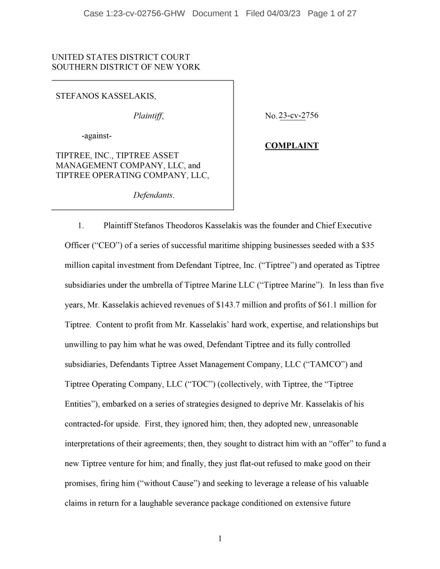 Στέφανος Κασσελάκης: Η Goldman Sachs, η αποζημίωση των $7,5 εκατ. και ο εξωδικαστικός του πατέρα του