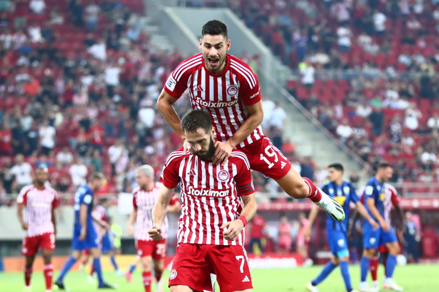 Stoiximan Super League 1, Ολυμπιακός - Λαμία 4-0: Ασταμάτητος και μόνος πρώτος! 