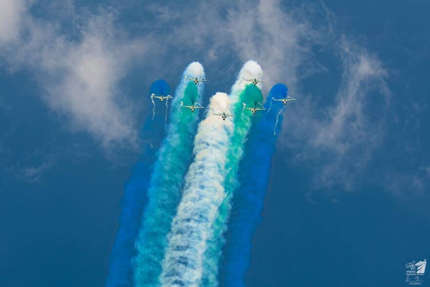 11η Athens Flying Week: Εντυπωσίασαν τα αμερικανικά F-35, τα γαλλικά Rafale και τα ελληνικά F-16 - Βίντεο και φωτογραφίες