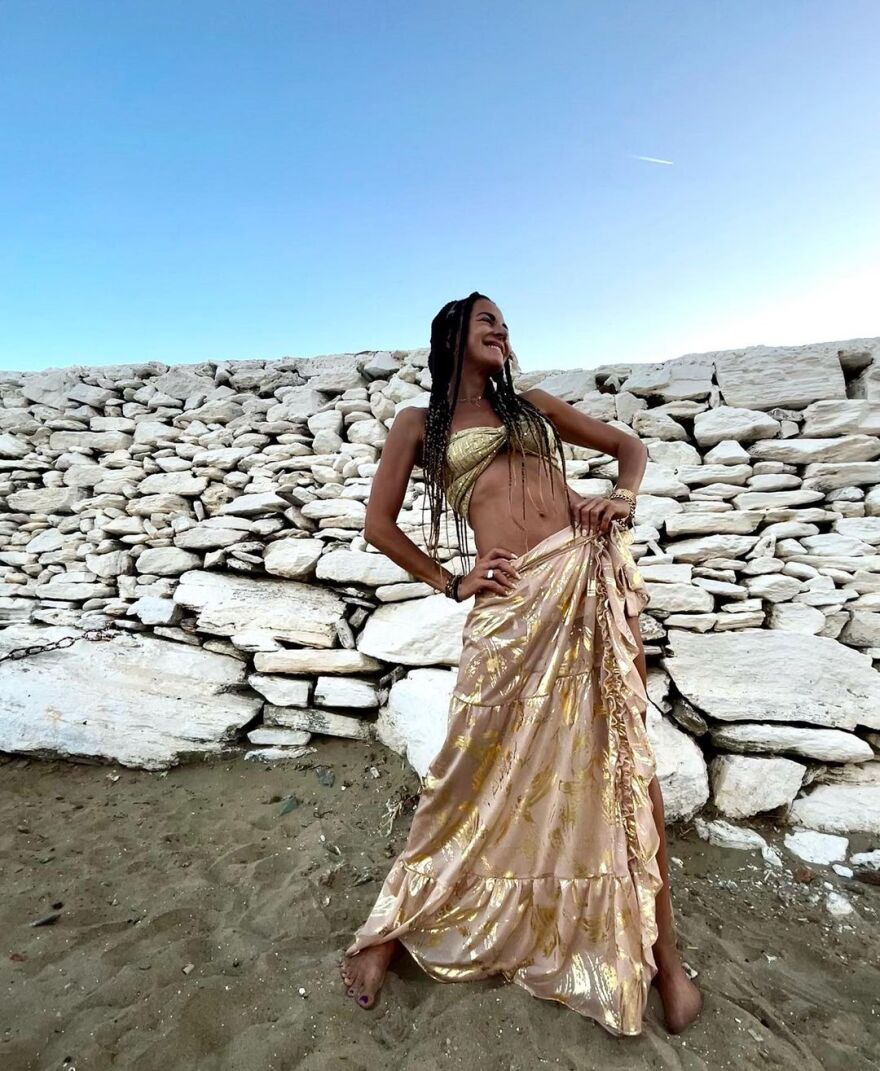 Μαρία Σολωμού: Συνεχίζει τις διακοπές της - Οι φωτογραφίες από την Κύθνο