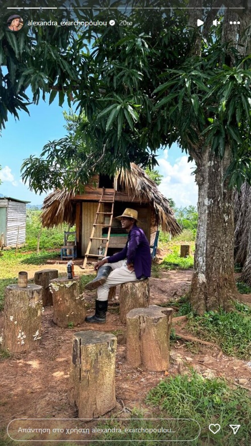 Ηλίας Μπόγδανος – Αλεξάνδρα Εξαρχοπούλου: Το ταξίδι του ζευγαριού στην Κούβα