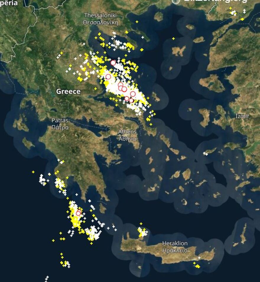 Κακοκαιρία «Daniel»: Προβλήματα σε πολλές περιοχές - Δείτε που θα «χτυπήσει» τις επόμενες ώρες